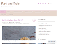 Tablet Screenshot of foodandtools.com